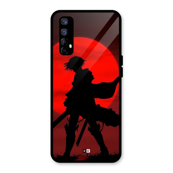 Captain Levi Acramen Glass Back Case for Realme 7