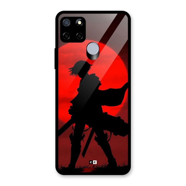 Captain Levi Acramen Glass Back Case for Realme C12