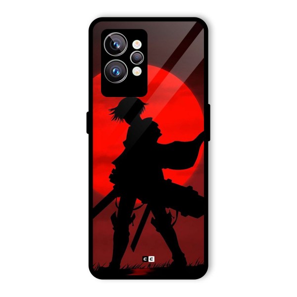 Captain Levi Acramen Glass Back Case for Realme GT2 Pro