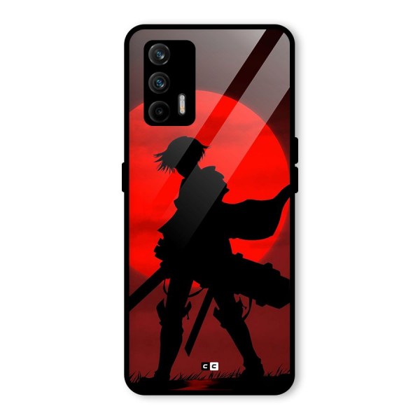 Captain Levi Acramen Glass Back Case for Realme GT 5G