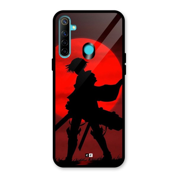 Captain Levi Acramen Glass Back Case for Realme Narzo 10