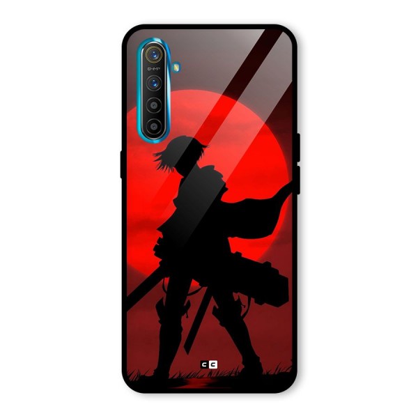 Captain Levi Acramen Glass Back Case for Realme XT