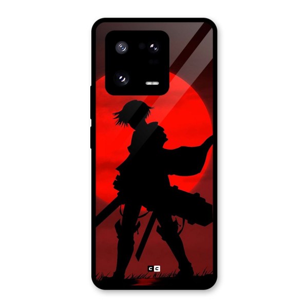 Captain Levi Acramen Glass Back Case for Xiaomi 13 Pro