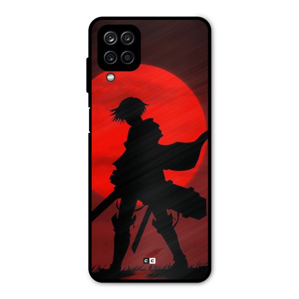 Captain Levi Acramen Metal Back Case for Galaxy A12