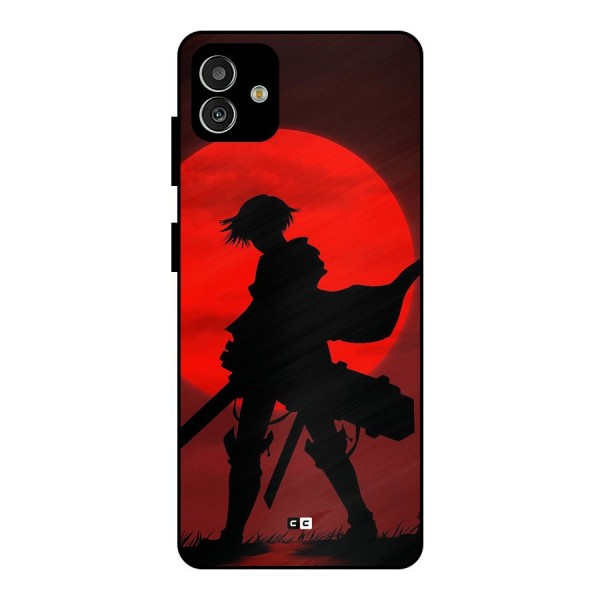 Captain Levi Acramen Metal Back Case for Galaxy M13 5G