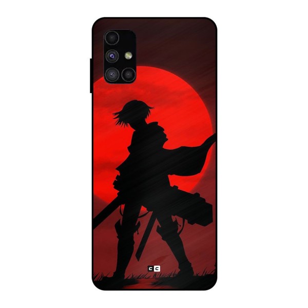 Captain Levi Acramen Metal Back Case for Galaxy M51