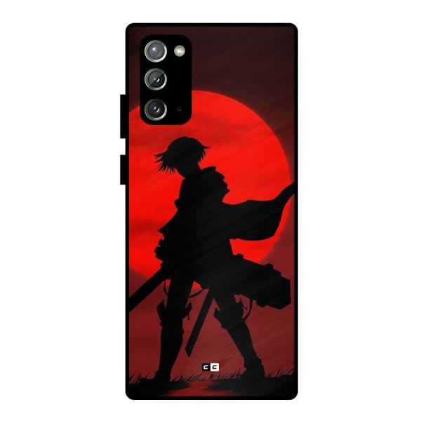 Captain Levi Acramen Metal Back Case for Galaxy Note 20