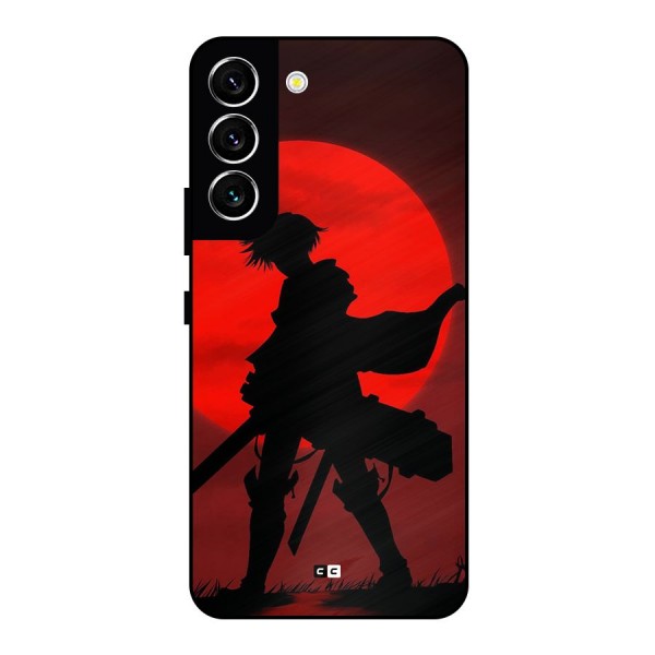 Captain Levi Acramen Metal Back Case for Galaxy S22 5G