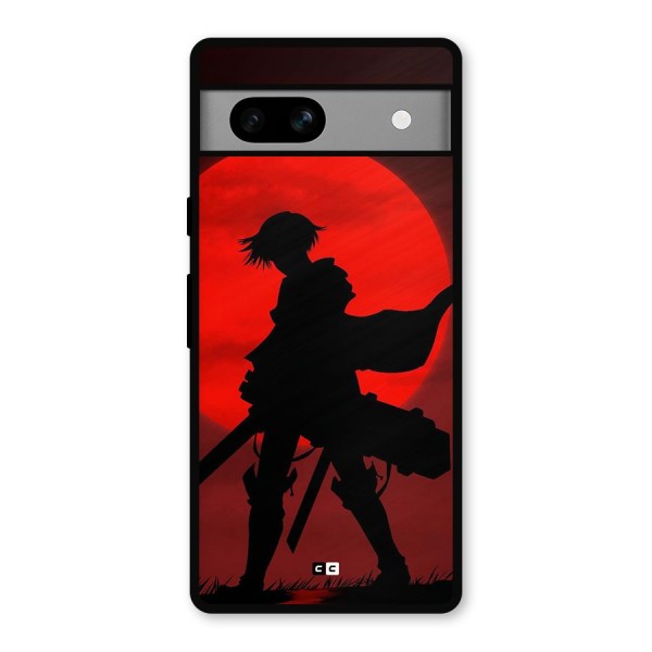 Captain Levi Acramen Metal Back Case for Google Pixel 7a