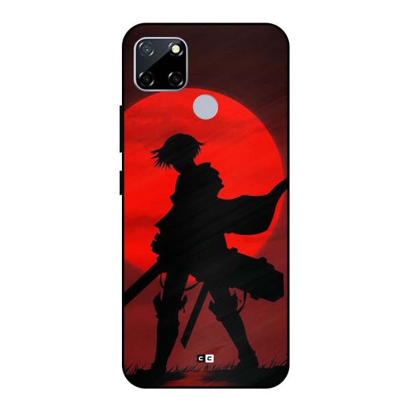 Captain Levi Acramen Metal Back Case for Realme Narzo 30A