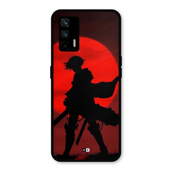 Captain Levi Acramen Metal Back Case for Realme X7 Max