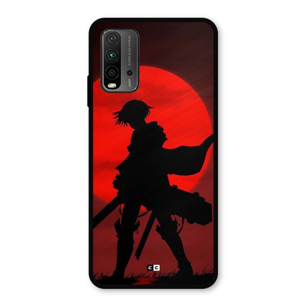 Captain Levi Acramen Metal Back Case for Redmi 9 Power