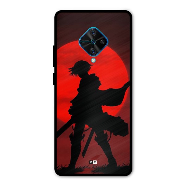 Captain Levi Acramen Metal Back Case for Vivo S1 Pro