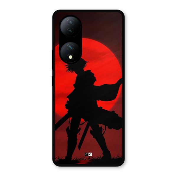 Captain Levi Acramen Metal Back Case for Vivo Y100a