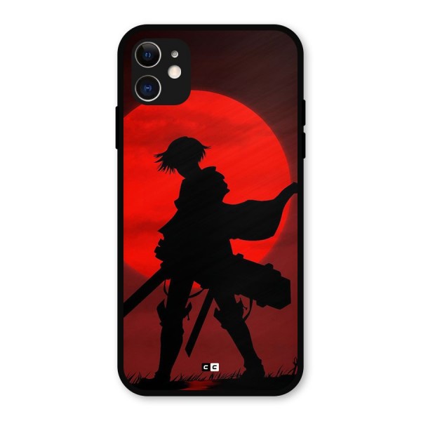 Captain Levi Acramen Metal Back Case for iPhone 11