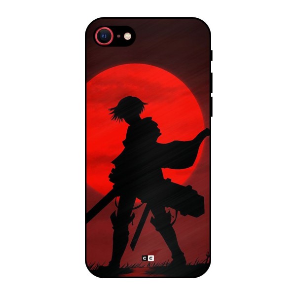 Captain Levi Acramen Metal Back Case for iPhone SE 2020