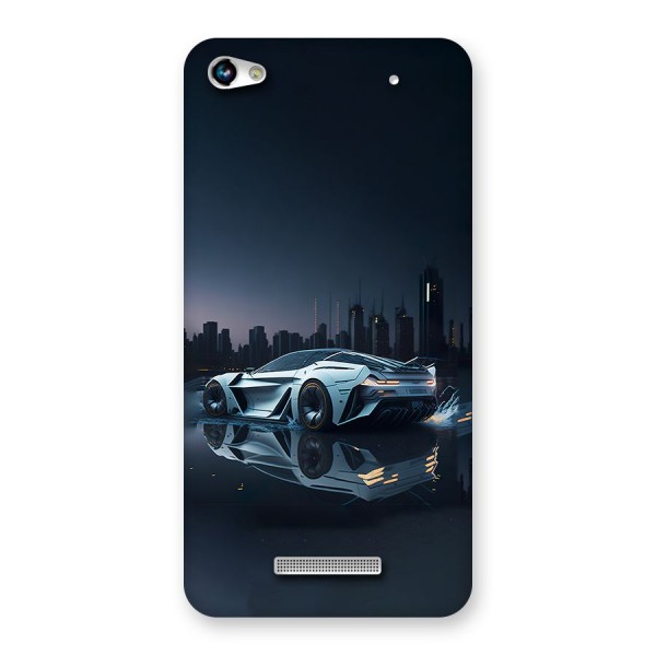 Car of Future Back Case for Canvas Hue 2 A316