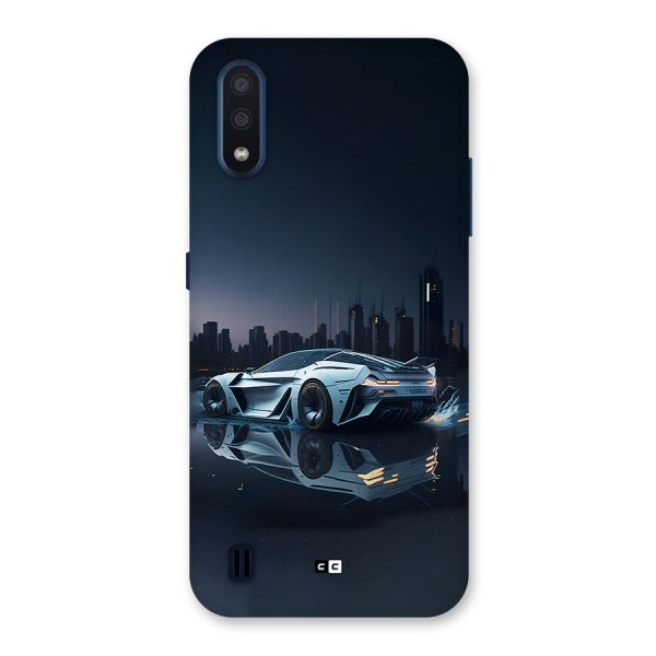 Car of Future Back Case for Galaxy M01