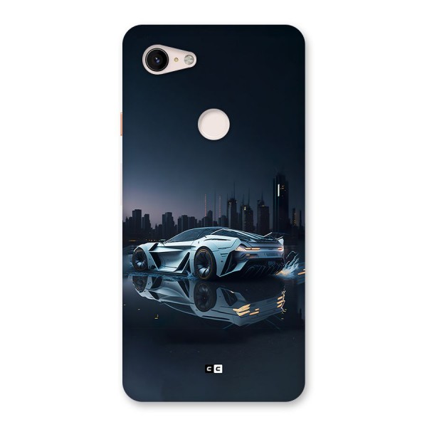 Car of Future Back Case for Google Pixel 3 XL