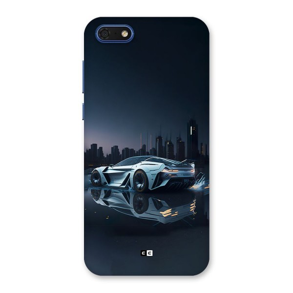 Car of Future Back Case for Honor 7s