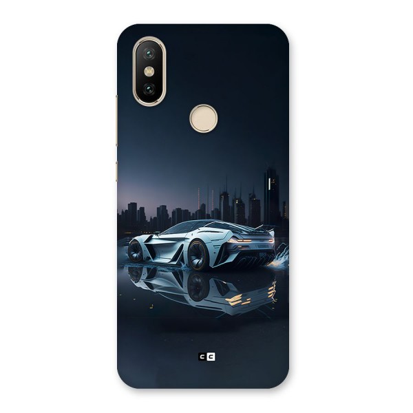 Car of Future Back Case for Mi A2