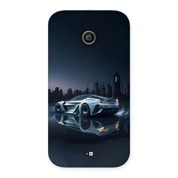 Car of Future Back Case for Moto E