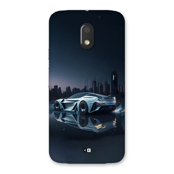 Car of Future Back Case for Moto E3 Power