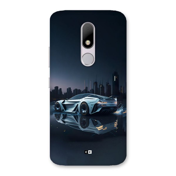 Car of Future Back Case for Moto M