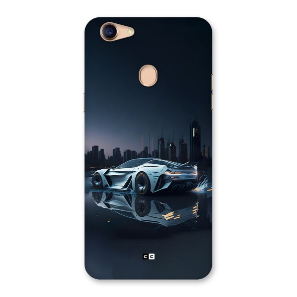 Car of Future Back Case for Oppo F5