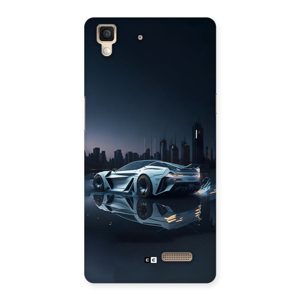 Car of Future Back Case for Oppo R7