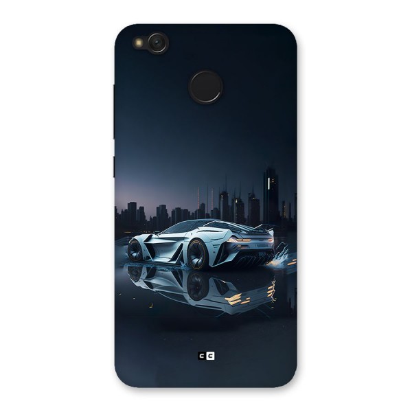 Car of Future Back Case for Redmi 4