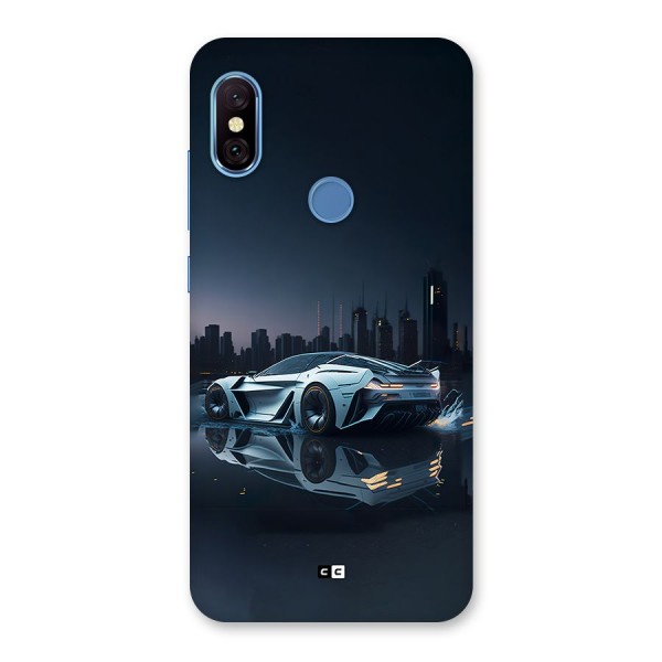 Car of Future Back Case for Redmi Note 6 Pro