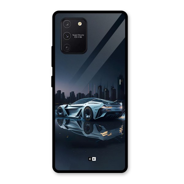 Car of Future Glass Back Case for Galaxy S10 Lite