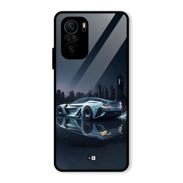 Car of Future Glass Back Case for Mi 11x