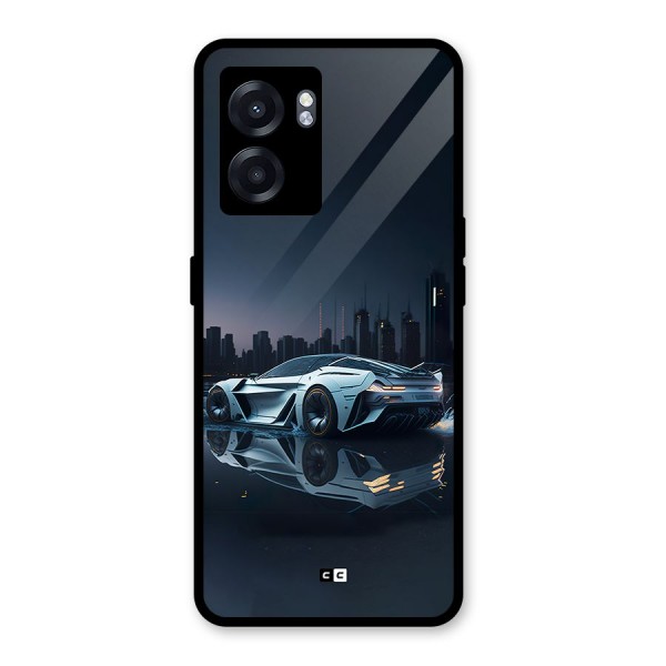 Car of Future Glass Back Case for Oppo K10 (5G)