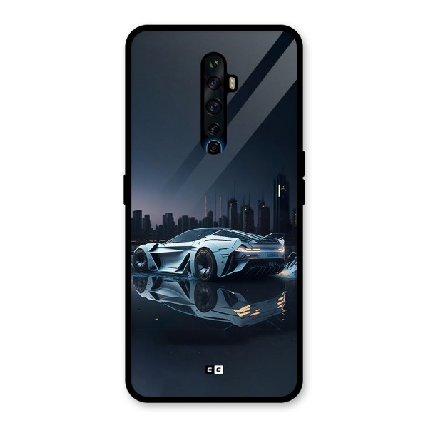 Car of Future Glass Back Case for Oppo Reno2 Z