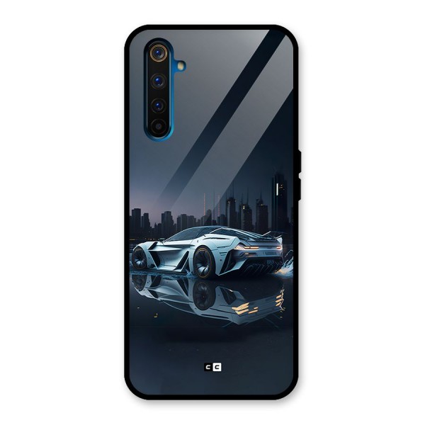 Car of Future Glass Back Case for Realme 6 Pro