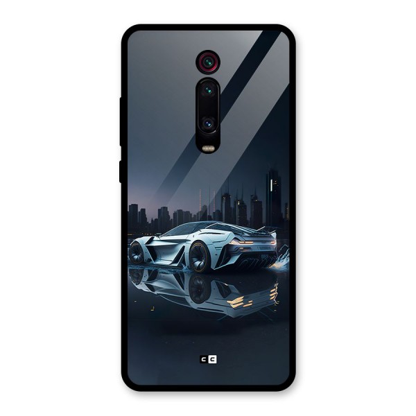 Car of Future Glass Back Case for Redmi K20 Pro