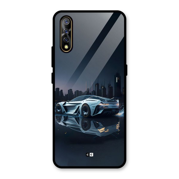 Car of Future Glass Back Case for Vivo Z1x