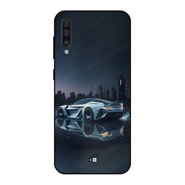 Car of Future Metal Back Case for Galaxy A50s