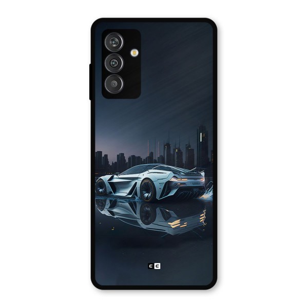 Car of Future Metal Back Case for Galaxy F13