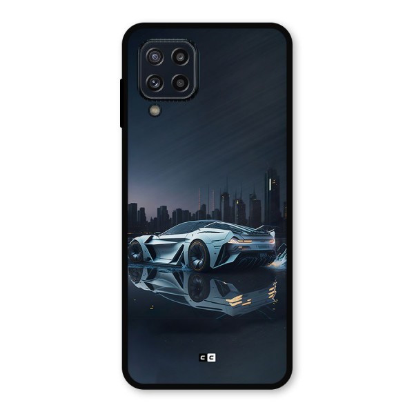 Car of Future Metal Back Case for Galaxy M32