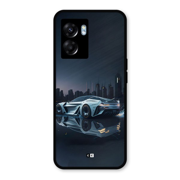 Car of Future Metal Back Case for Oppo K10 (5G)