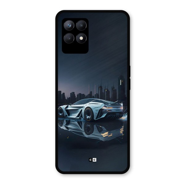 Car of Future Metal Back Case for Realme 8i