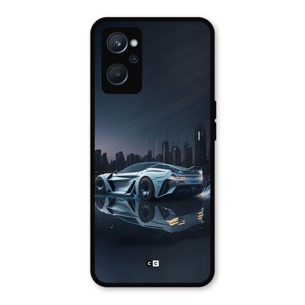 Car of Future Metal Back Case for Realme 9i