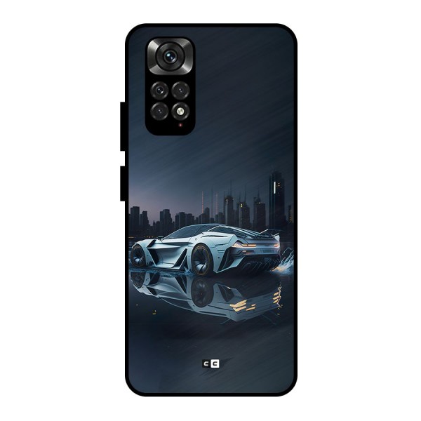Car of Future Metal Back Case for Redmi Note 11 Pro
