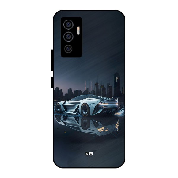 Car of Future Metal Back Case for Vivo V23e