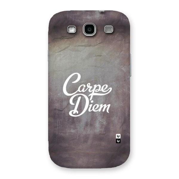 Carpe Diem Rugged Back Case for Galaxy S3 Neo