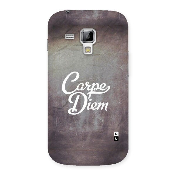 Carpe Diem Rugged Back Case for Galaxy S Duos