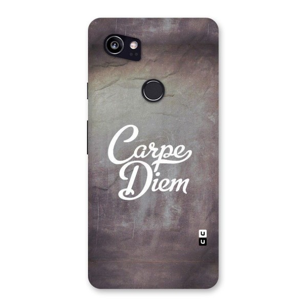 Carpe Diem Rugged Back Case for Google Pixel 2 XL